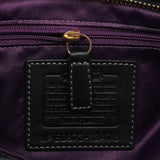 Coach 12476 Black Leather Tote Bag
