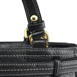 Coach 12476 Black Leather Tote Bag