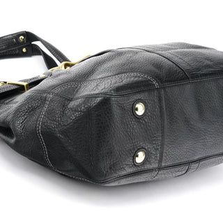 Coach 12476 Black Leather Tote Bag