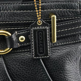 Coach 12476 Black Leather Tote Bag