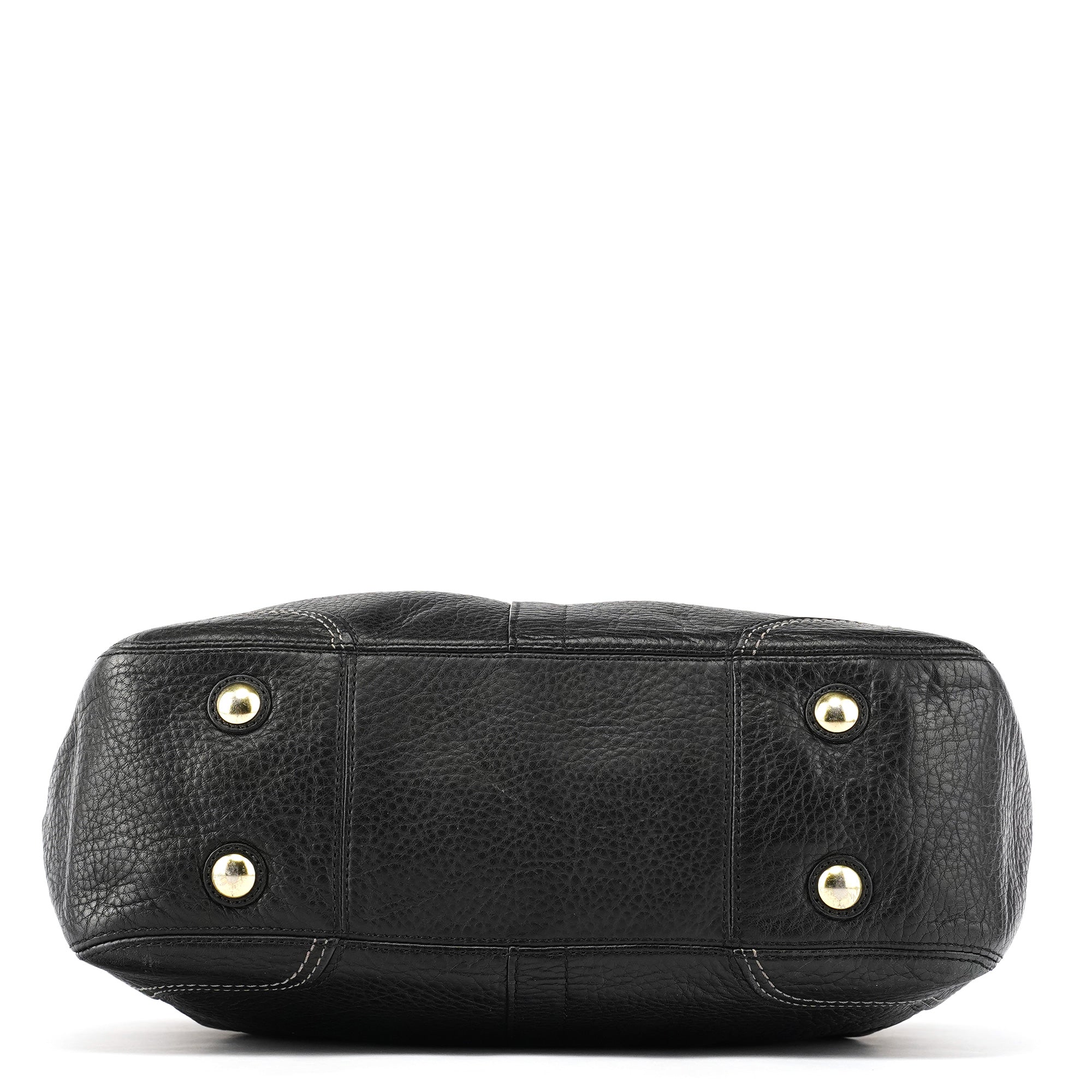 Coach 12476 Black Leather Tote Bag