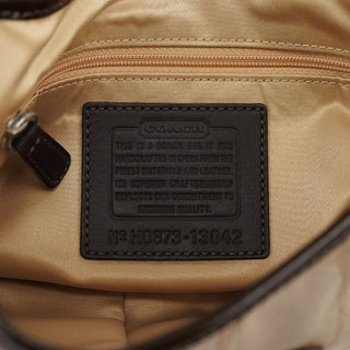 Coach 13042 Beige Brown Soho Shoulder Bag