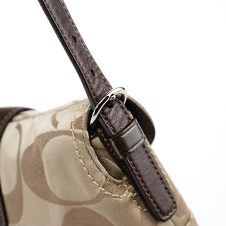 Coach 13042 Beige Brown Soho Shoulder Bag