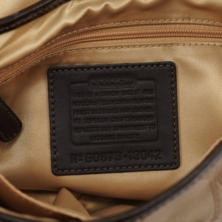 Coach 13042 Beige Brown Soho Shoulder Bag