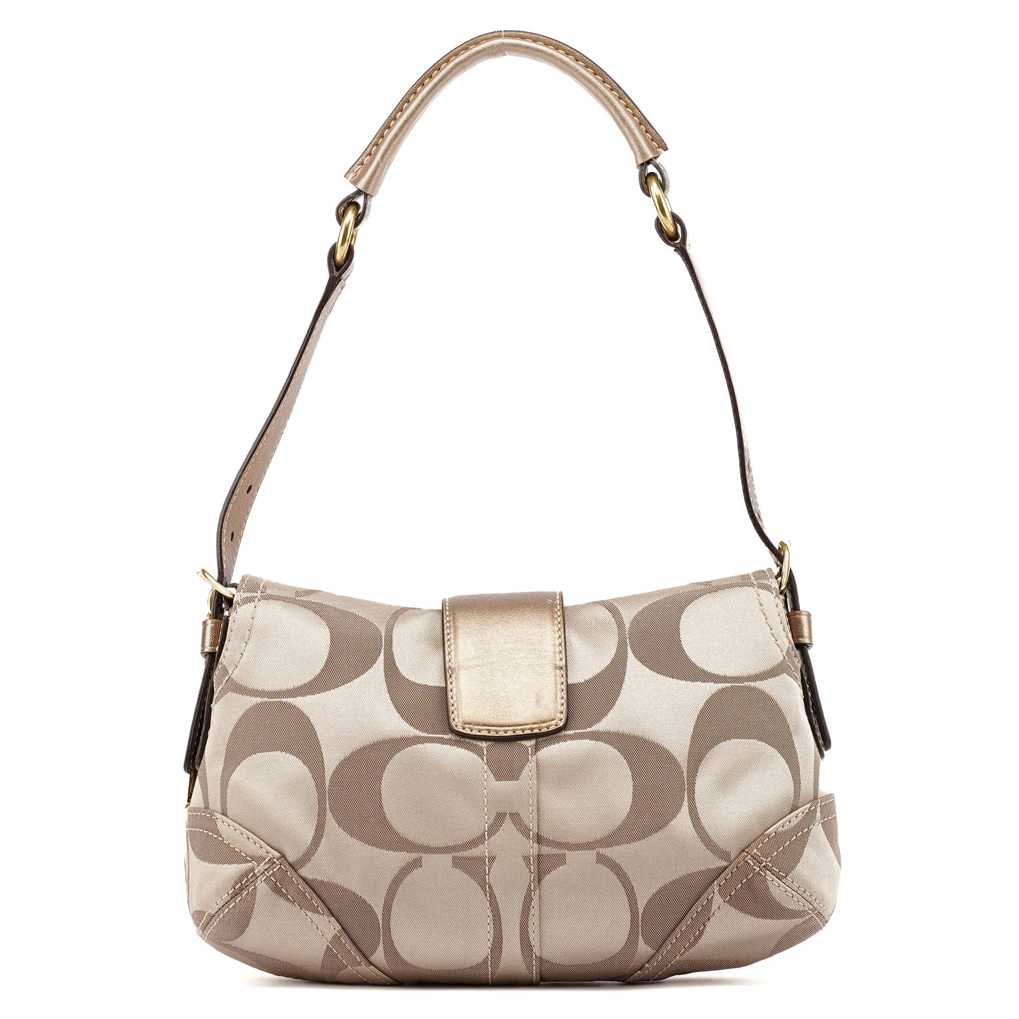 Coach 13042 Soho Schultertasche in Beige