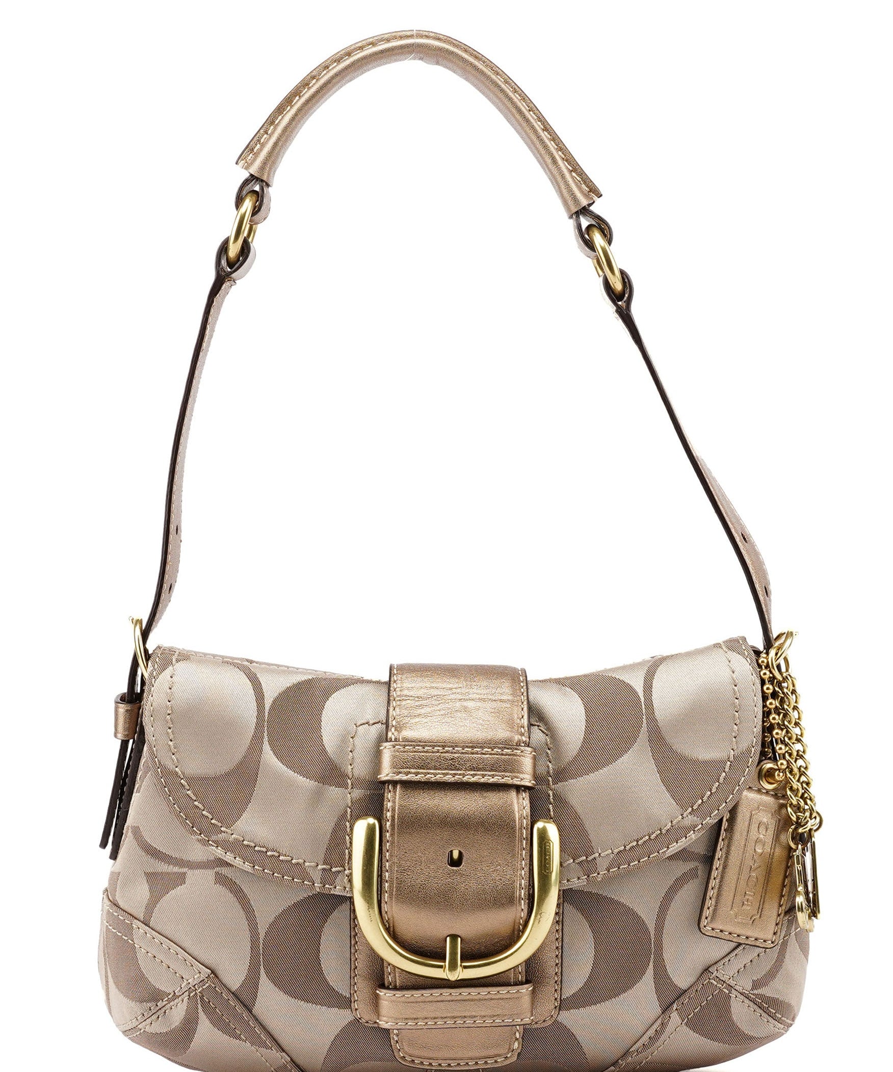 Coach 13042 Beige Soho Shoulder Bag