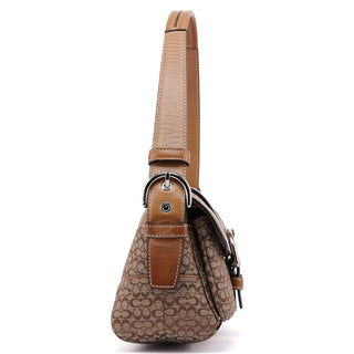 Coach 1444 Beige Signature C Soho Shoulder Bag