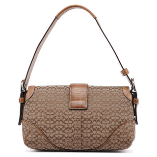 Coach 1444 Beige Signature C Soho Shoulder Bag