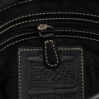Coach 1446 Black Leather Soho Shoulder Bag