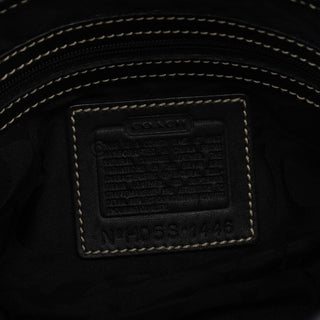 Coach 1446 Black Leather Soho Shoulder Bag