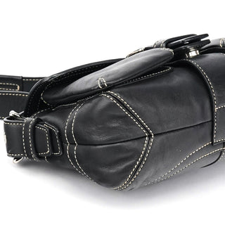 Coach 1446 Black Leather Soho Shoulder Bag