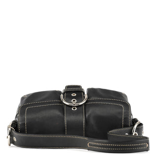Coach 1446 Black Leather Soho Shoulder Bag