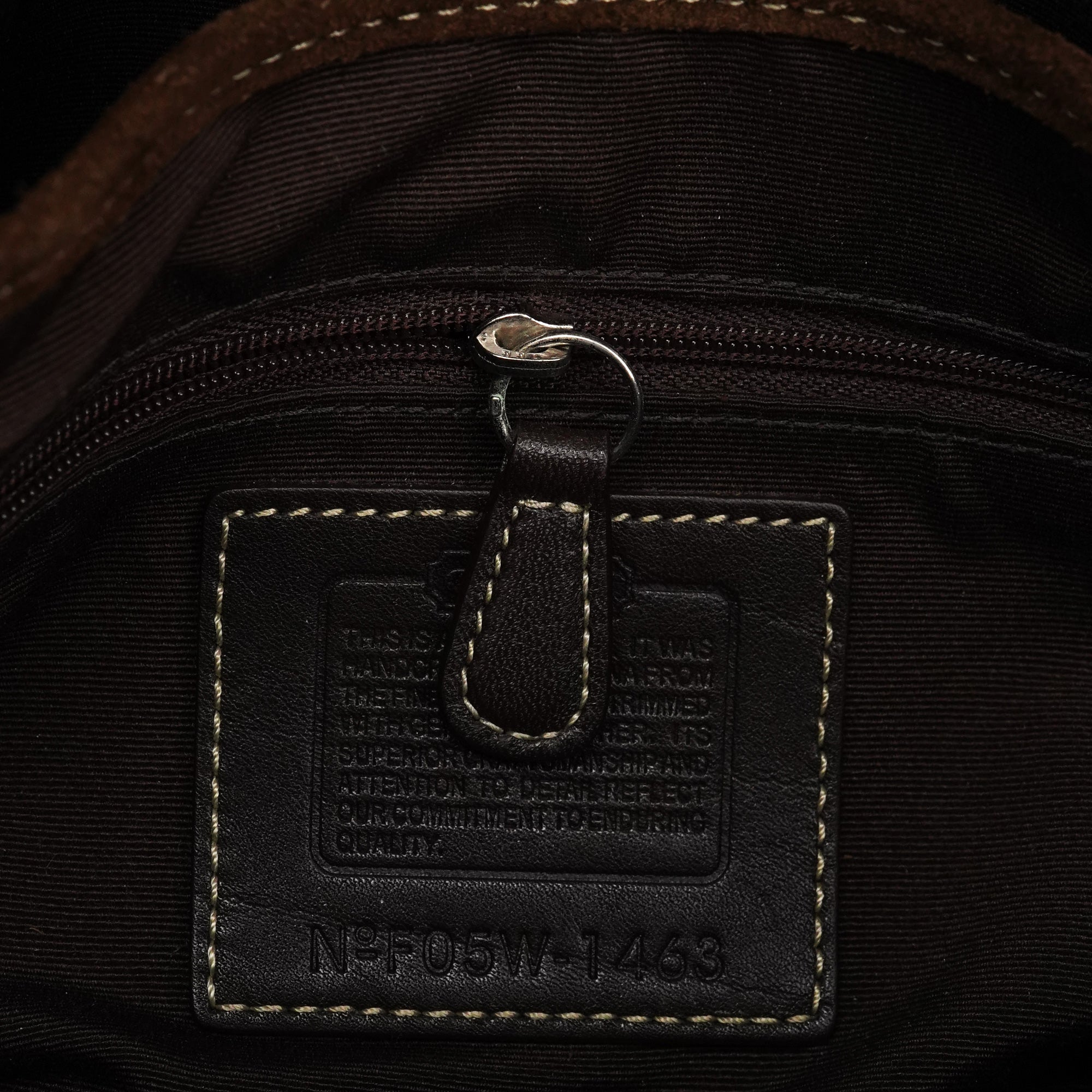 Coach 1463 Beige Brown Signature Soho Shoulder Bag