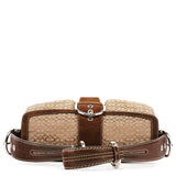 Coach 1463 Beige Brown Signature Soho Shoulder Bag