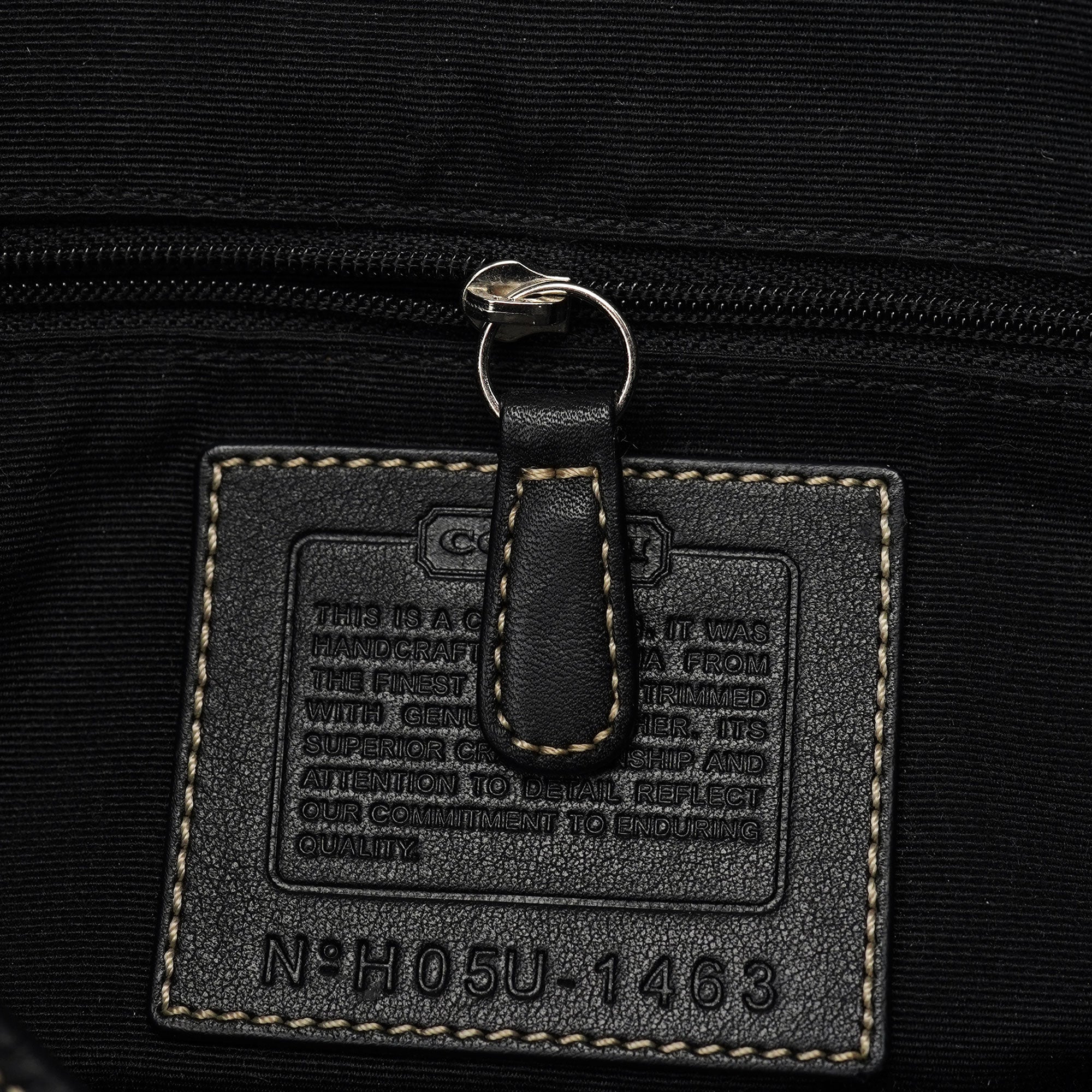 Coach 1463 Black Soho Shoulder Bag