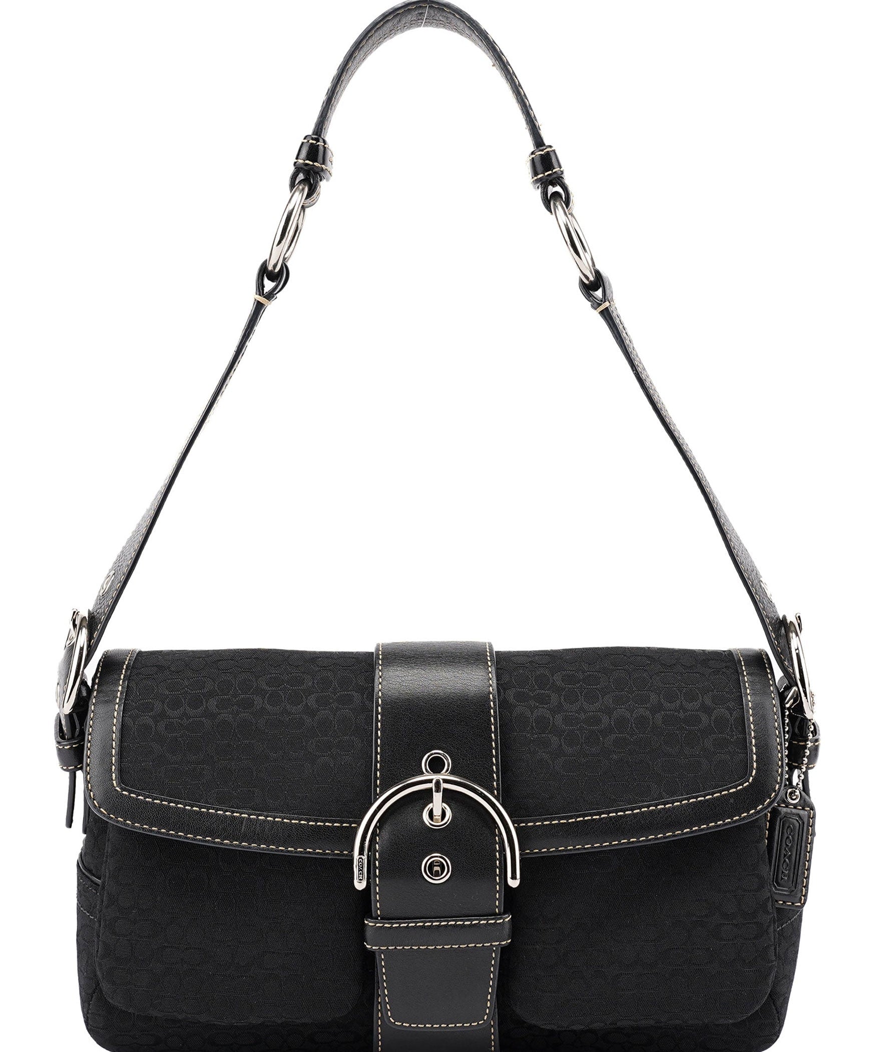 Coach 1463 Black Soho Shoulder Bag