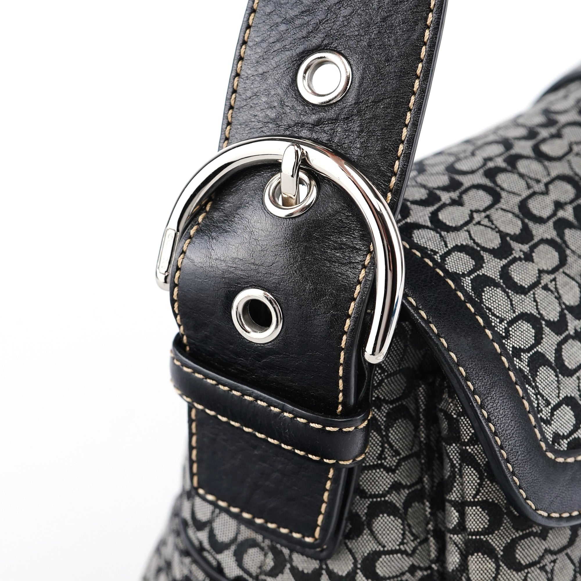 Coach 1463 Sac porté épaule Soho en toile Signature C