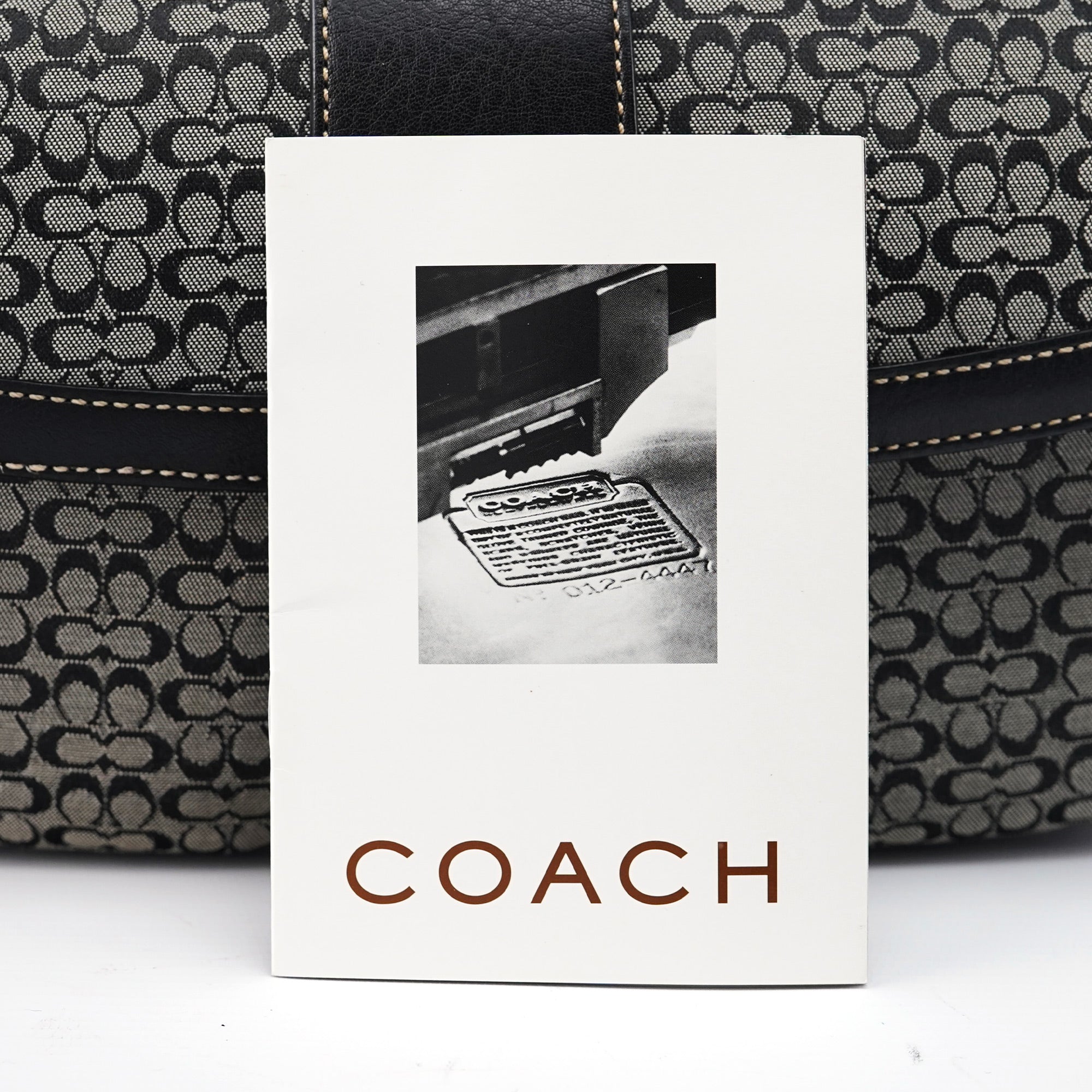 Coach 1463 Sac porté épaule Soho en toile Signature C