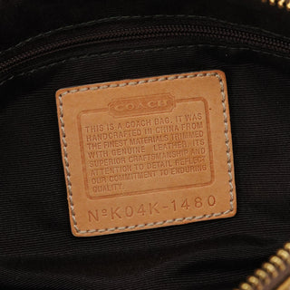 Coach 1480 Beige Gold Signature Canvas Shoulder Bag