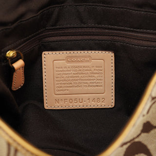 Coach 1482 Beige Gold Leather Soho Shoulder Bag