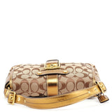Coach 1482 Beige Gold Leather Soho Shoulder Bag