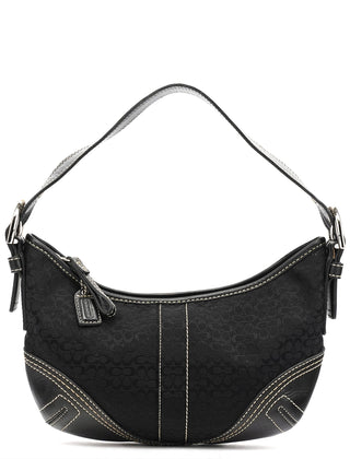 Coach 2154 Black Signature C Shoulder Bag