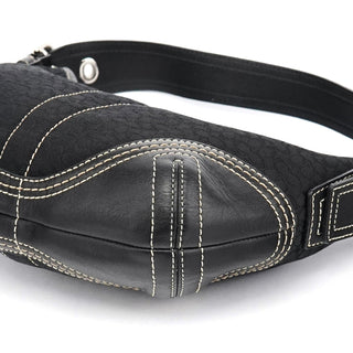 Coach 2154 Black Signature C Shoulder Bag