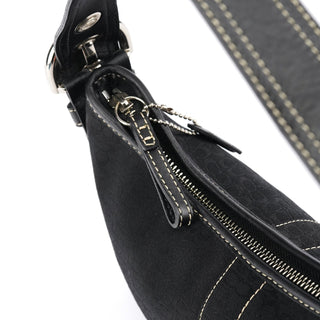Coach 2154 Black Signature C Shoulder Bag