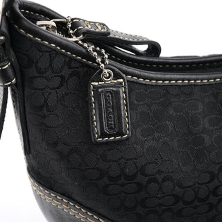 Coach 2154 Black Signature C Shoulder Bag