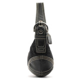 Coach 2154 Black Signature Canvas Soho Shoulder Bag