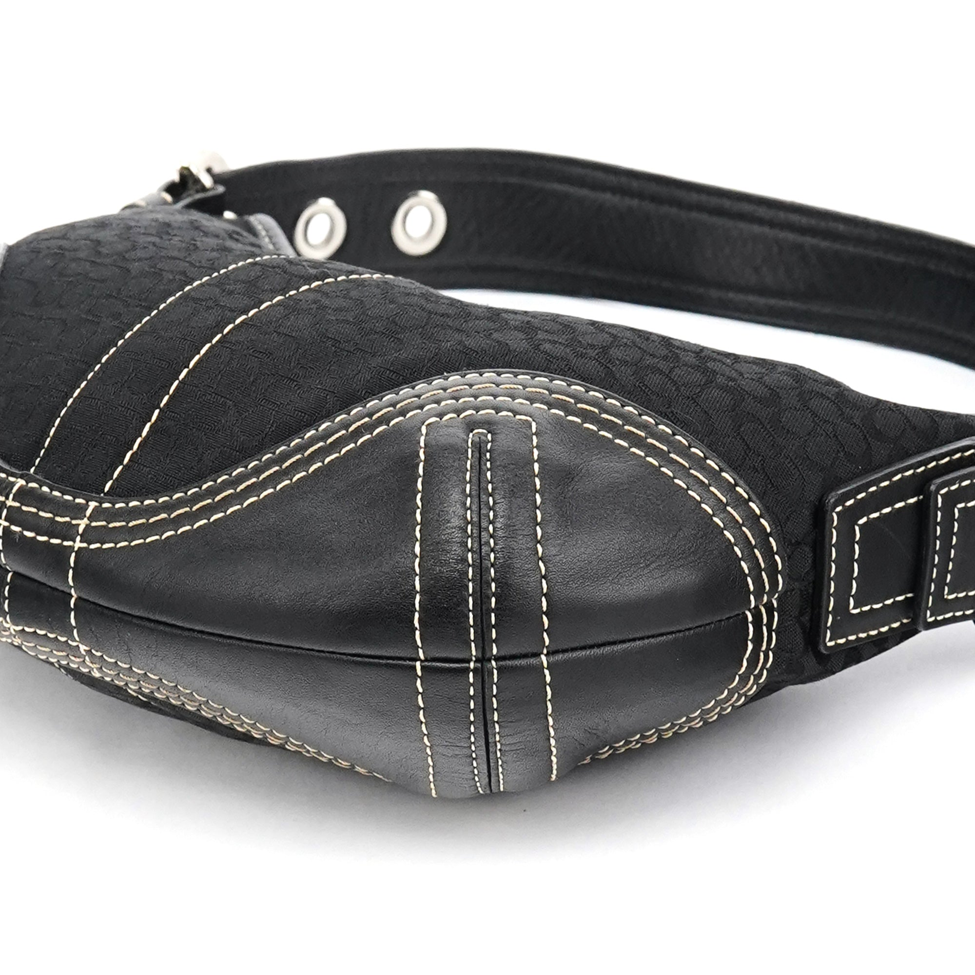 Coach 2154 Black Signature Soho Shoulder Bag