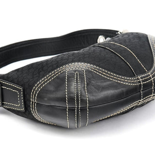 Coach 2154 Black Signature Soho Shoulder Bag