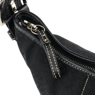 Coach 2154 Black Signature Soho Shoulder Bag