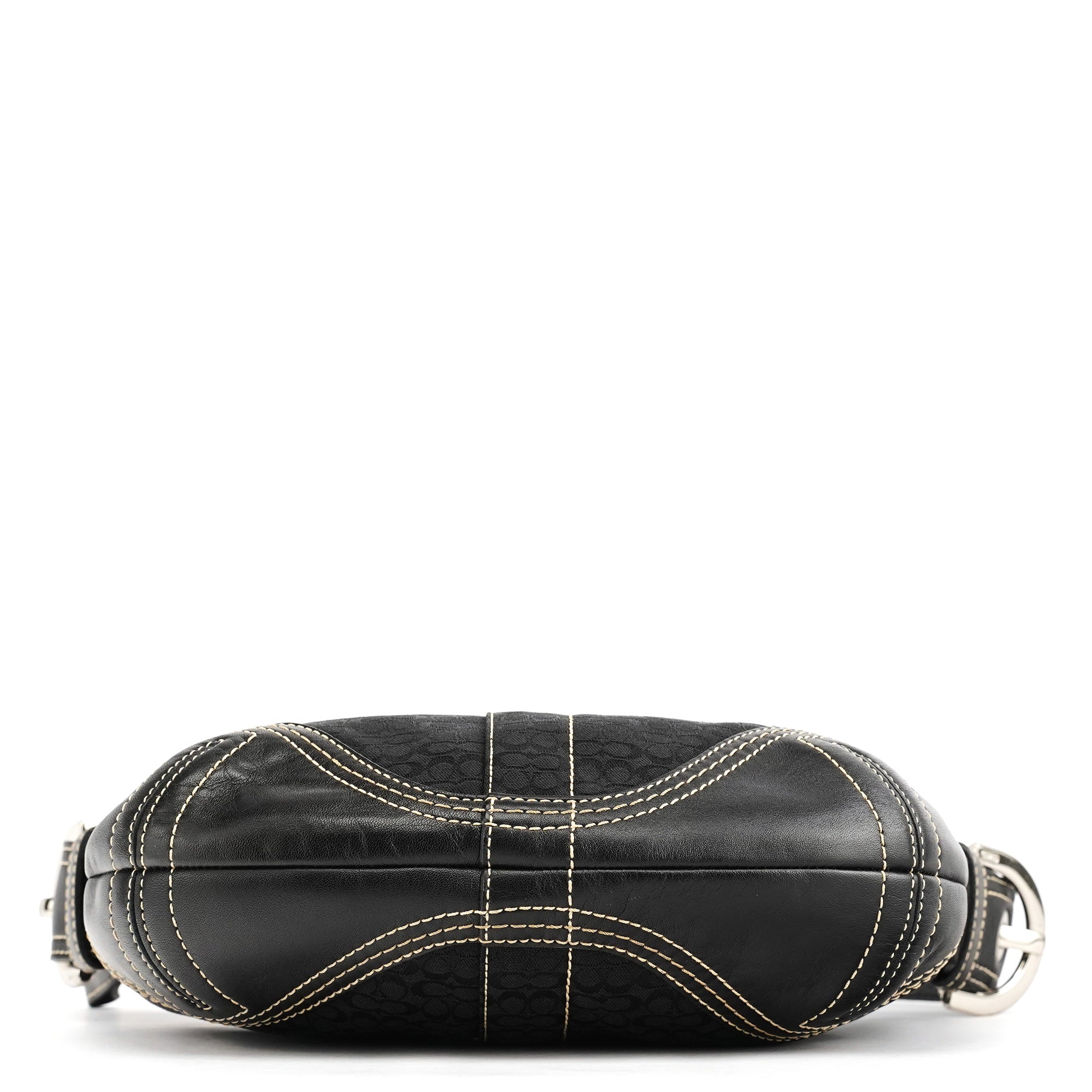 Coach 2154 Black Signature Soho Shoulder Bag
