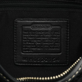 Coach 2154 Black Signature Soho Shoulder Bag