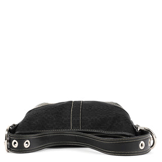 Coach 2154 Black Signature Soho Shoulder Bag