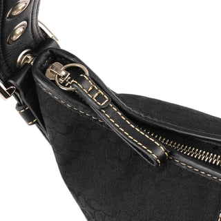 Coach 2154 Black Signature Soho Shoulder Bag