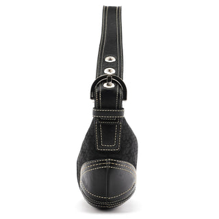 Coach 2154 Black Signature Soho Shoulder Bag