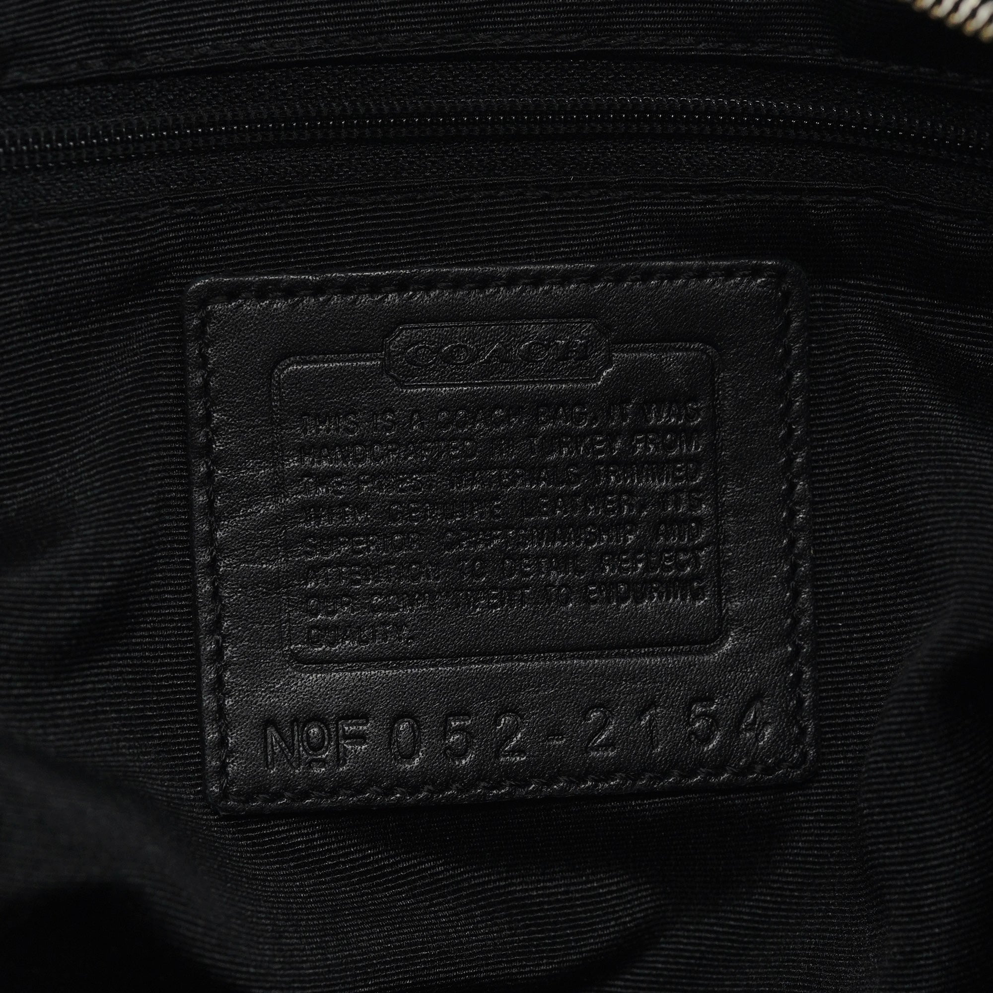 Coach 2154 Black Soho Shoulder Bag