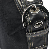 Coach 2158 Black Signature Soho Shoulder Bag