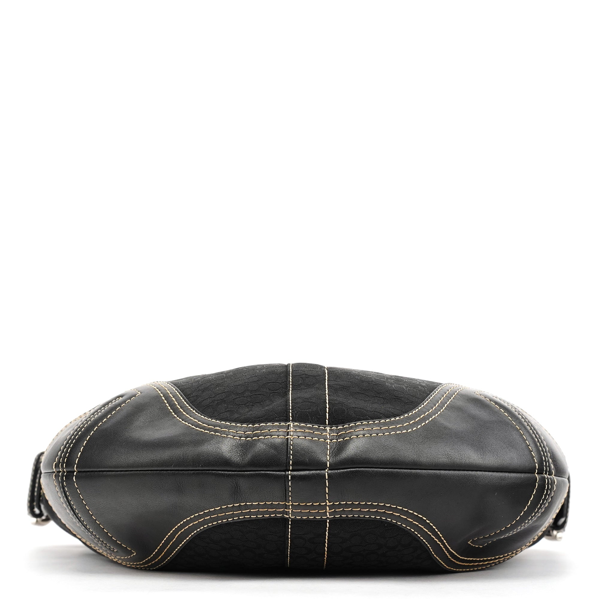 Coach 2158 Black Signature Soho Shoulder Bag