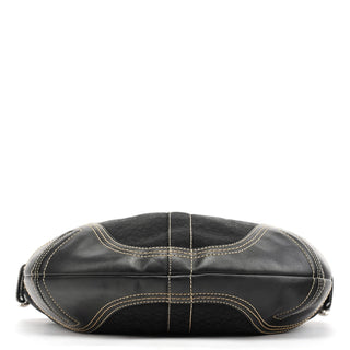 Coach 2158 Black Signature Soho Shoulder Bag