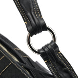 Coach 2158 Sac porté épaule Soho en toile Signature noire