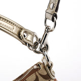 Coach 21623 Beige Silver Soho 2-Way Bag
