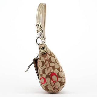 Coach 21623 Beige Silver Soho 2-Way Bag