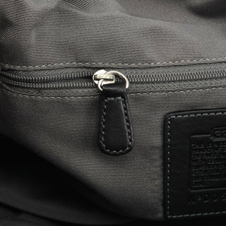 Coach 2175 Black Grey Signature Soho Shoulder Bag