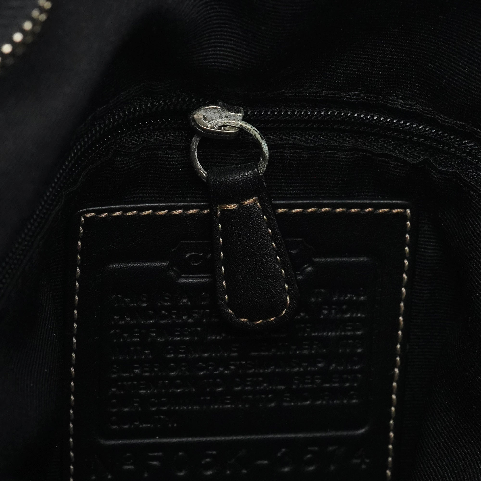 Coach 3574 Black Signature Soho 2-Way Bag