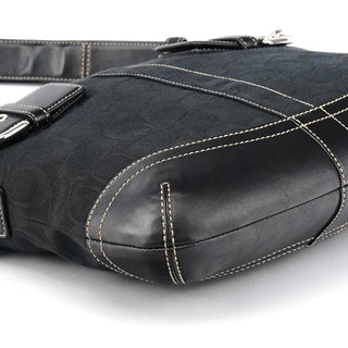 Coach 3574 Black Signature Soho 2-Way Bag