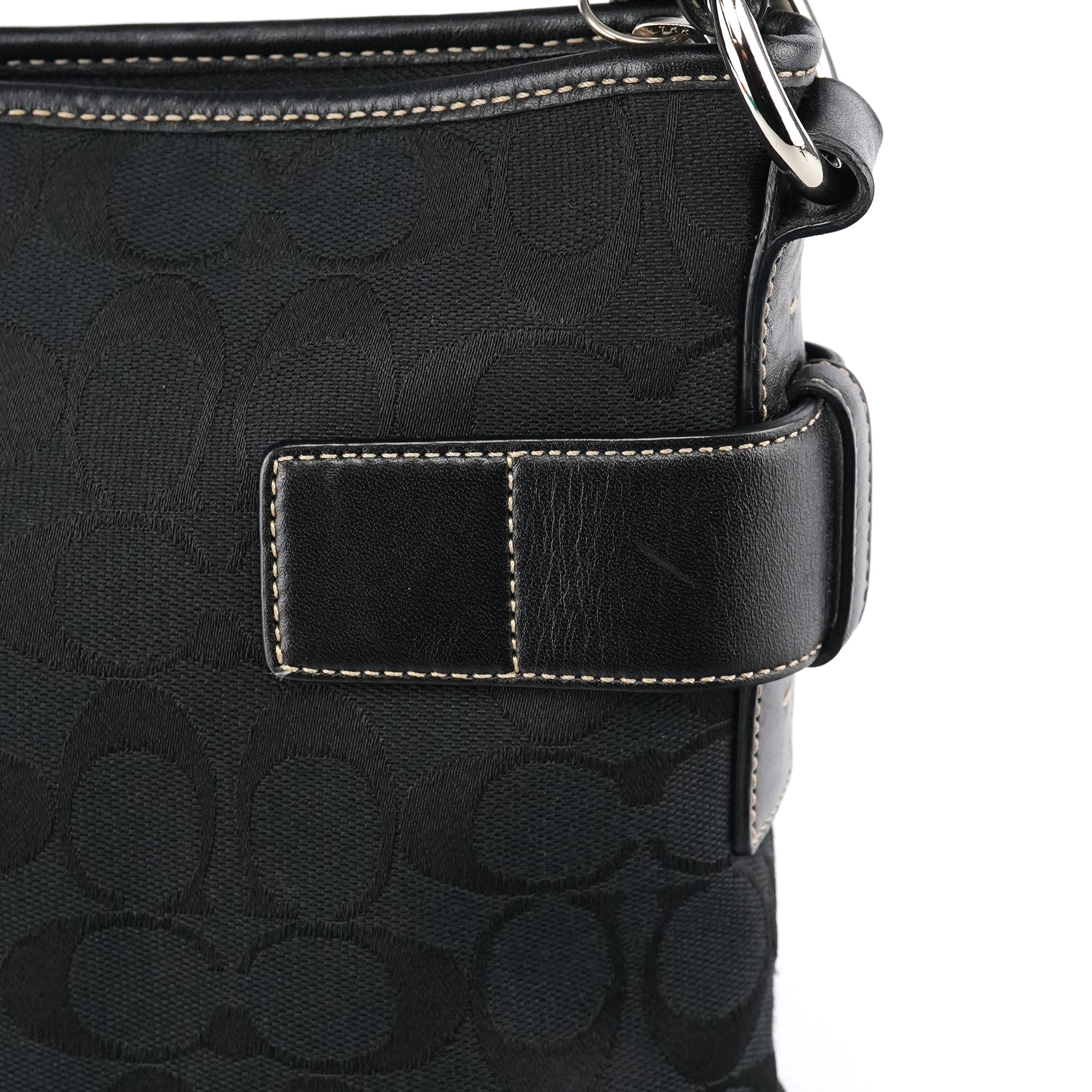 Coach 3574 Black Signature Soho 2-Way Bag
