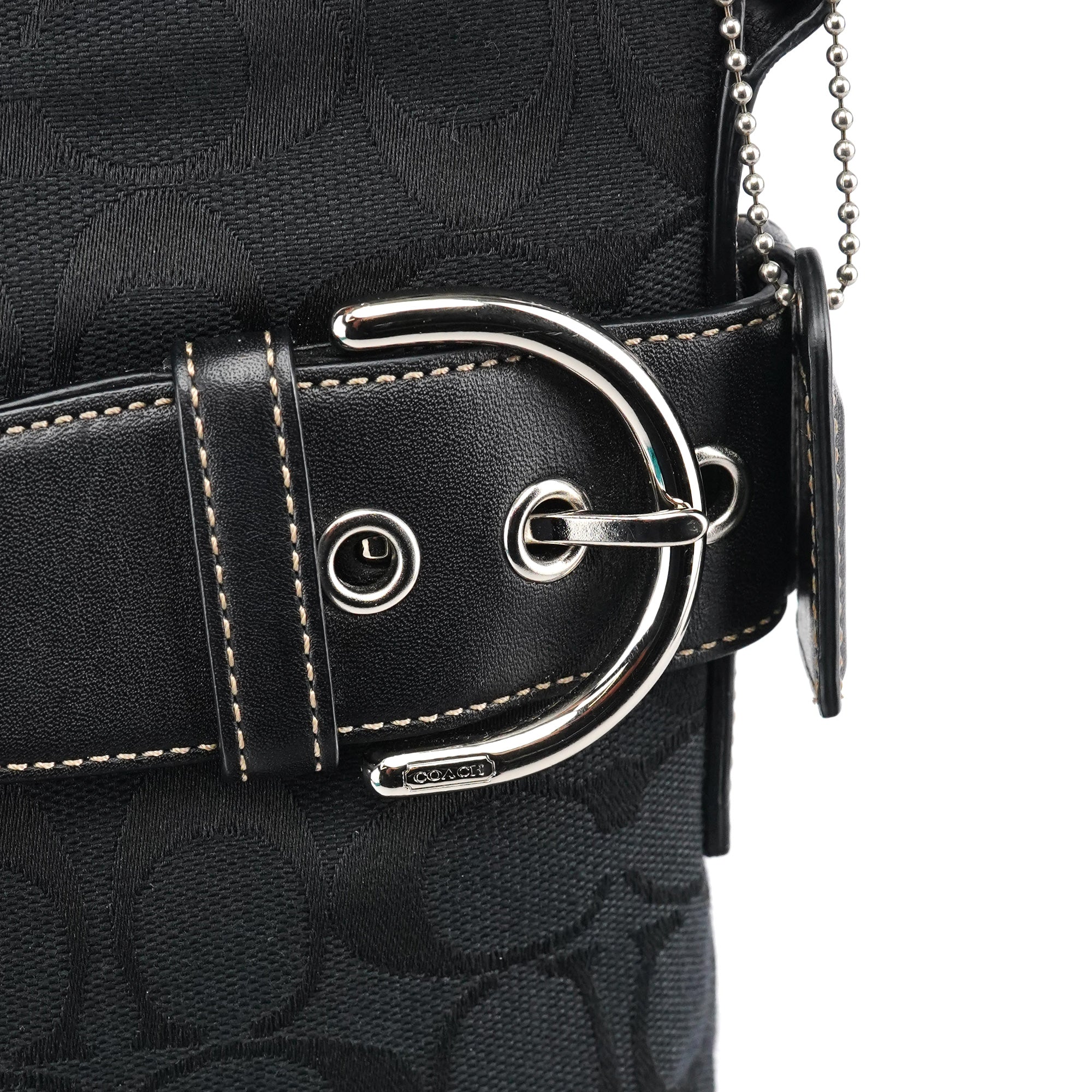 Coach 3574 Black Signature Soho 2-Way Bag